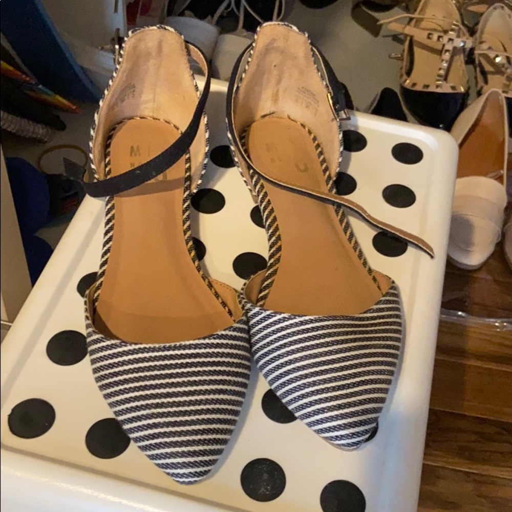 Ankle strap flats